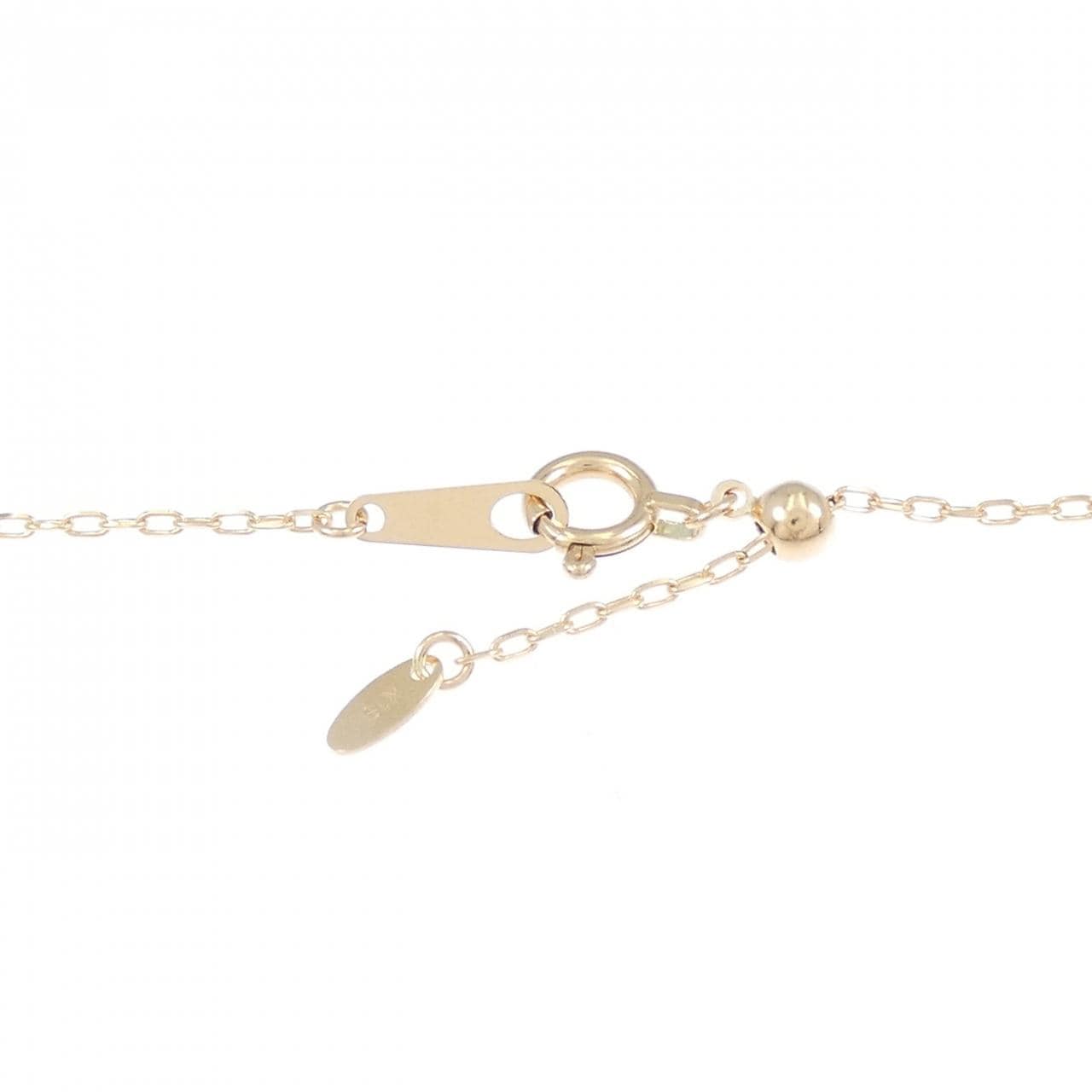 K18PG ダイヤモンド ネックレス 0.15CT