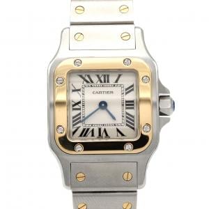 カルティエ サントスガルベSM コンビ W20012C4 SSxYG クォーツ