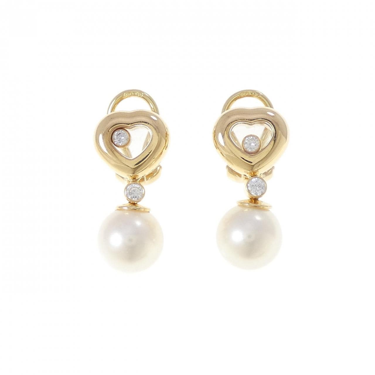 ショパール ダイヤモンド ピアス 9.0mm