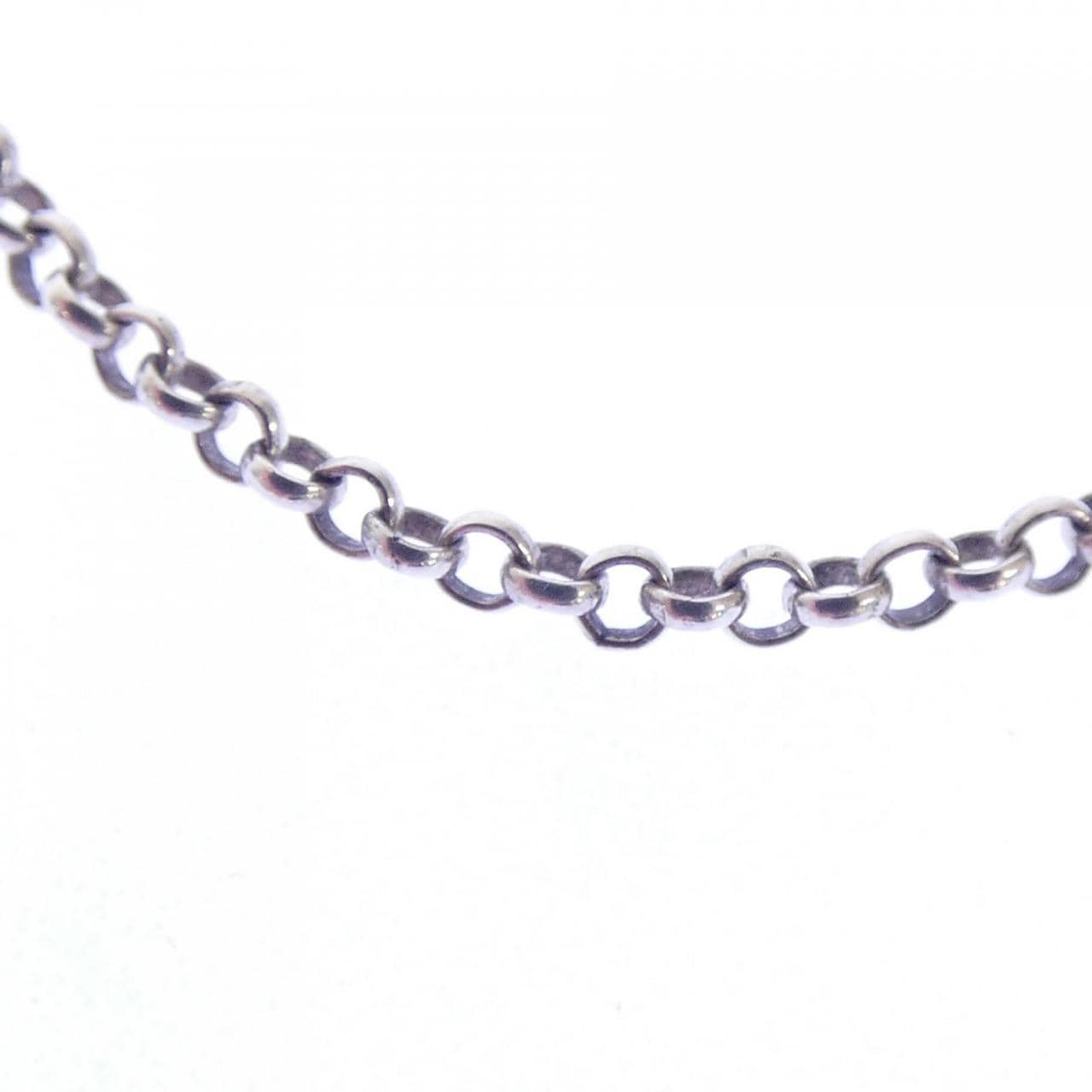 クロムハーツ CHROME HEARTS ROLL CHAIN 2 CLIP I30 LOBSTER CLASPS 205191972SLVI30243 NECKLACE