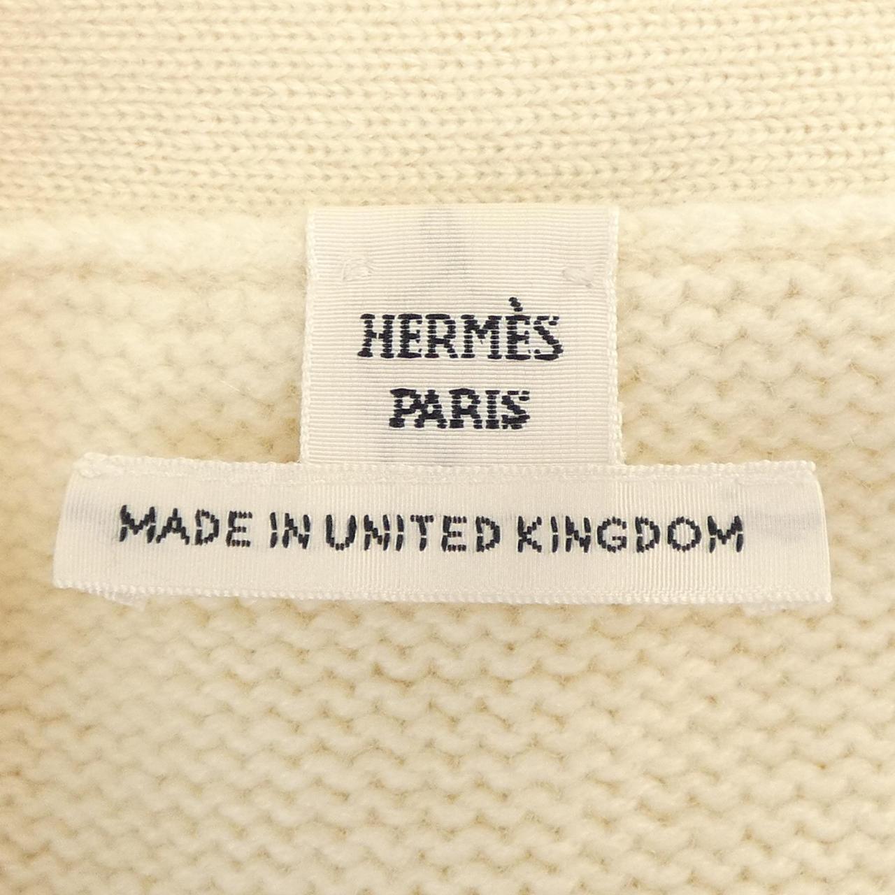 エルメス HERMES ロングカーディガン