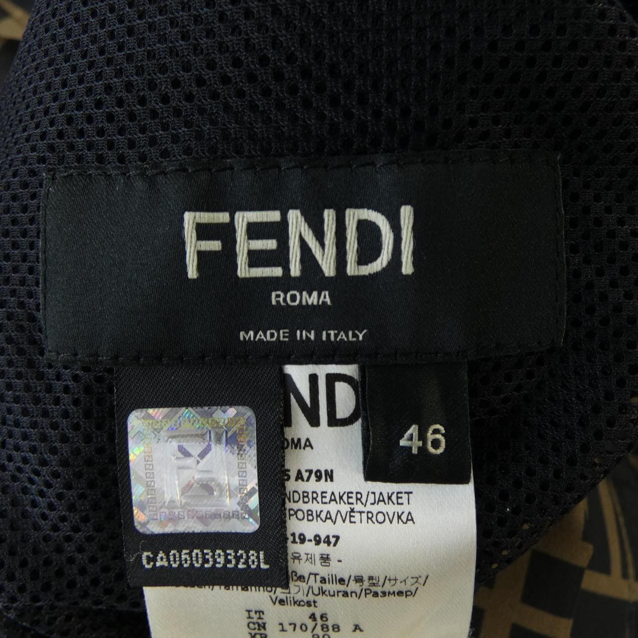 フェンディ FENDI FAA615 A79N ジャケット