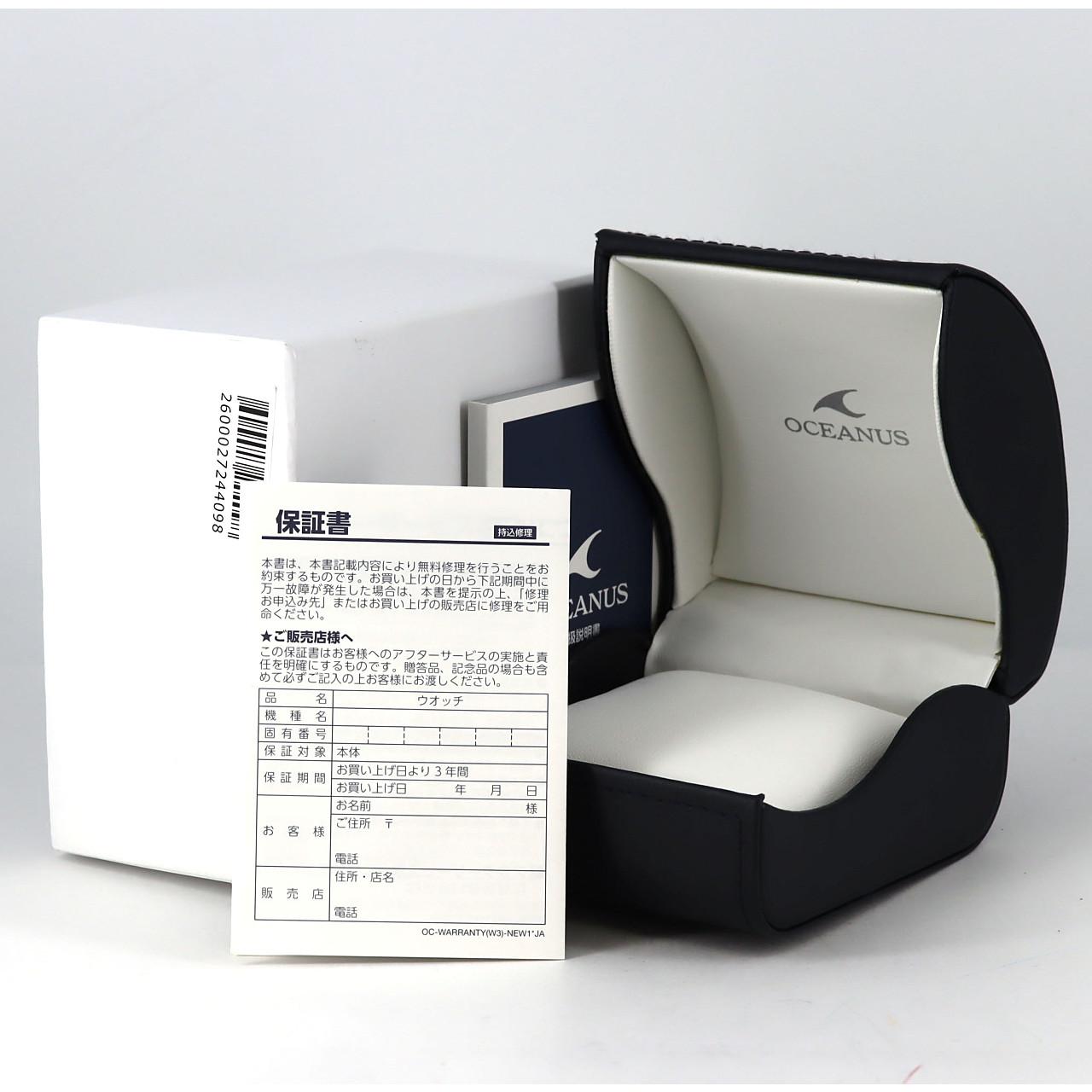 カシオ オシアナス 電波時計 OCW-T2600J-7AJF TI ソーラークォーツ