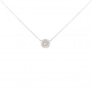 PT900/PT850 ダイヤモンド ネックレス 0.16CT