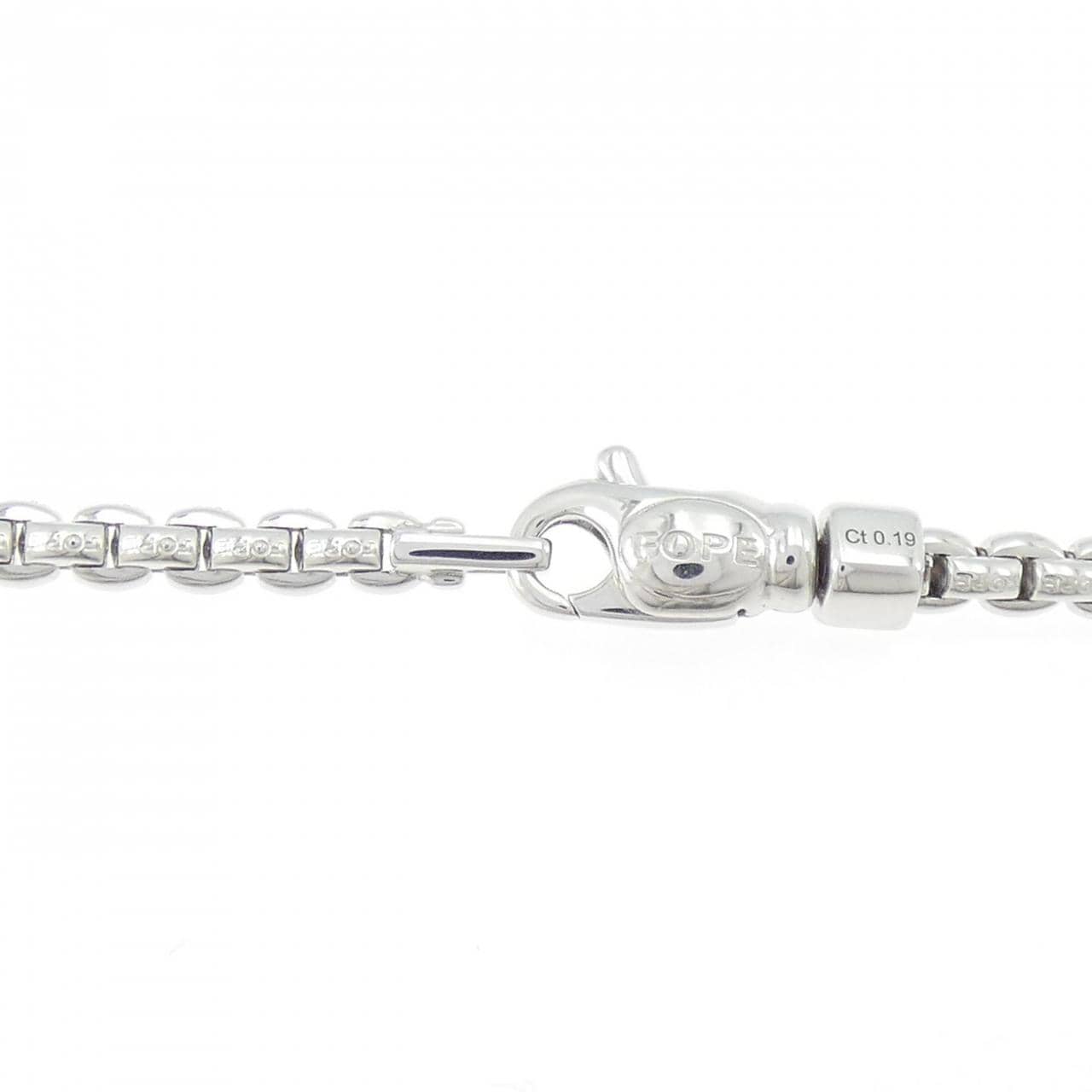 【新品】フォッペ エカ ネックレス 0.19ct