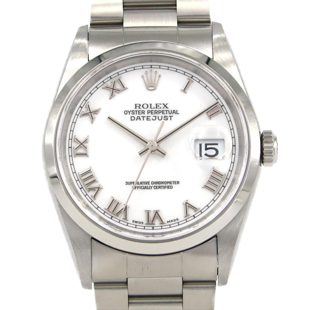 ロレックス デイトジャスト 16200 SS 自動巻 A番