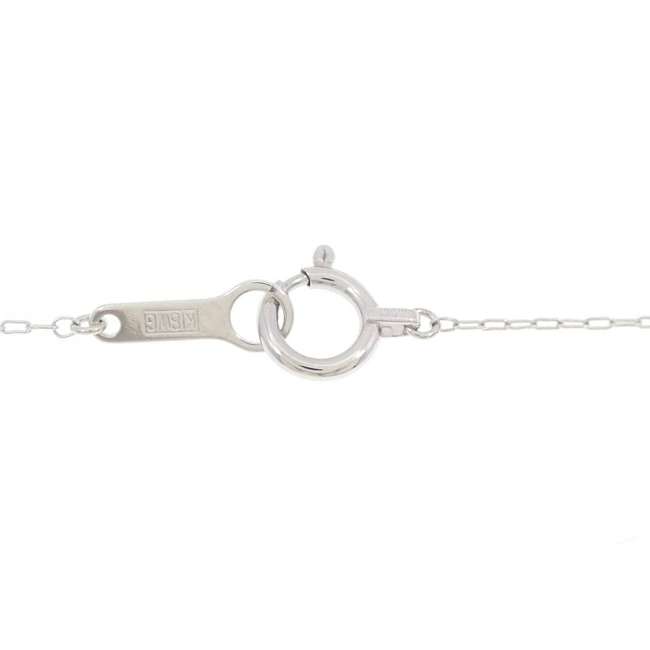 K18WG アコヤパール ネックレス