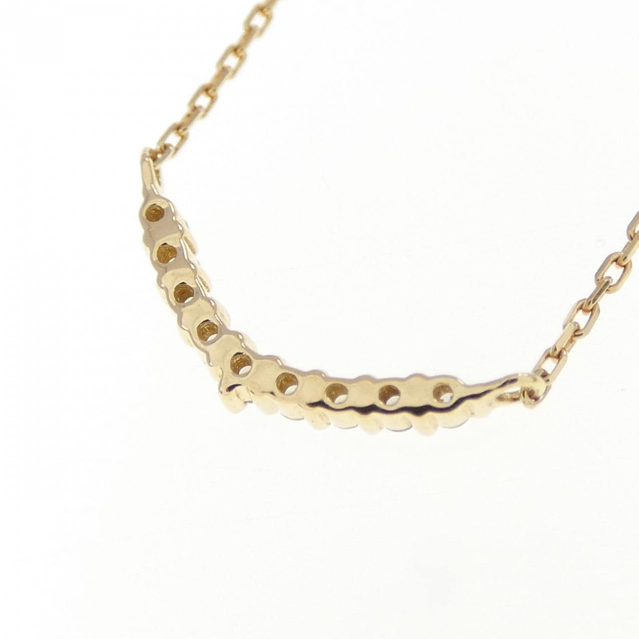 アガット ダイヤモンド ネックレス 0.04CT