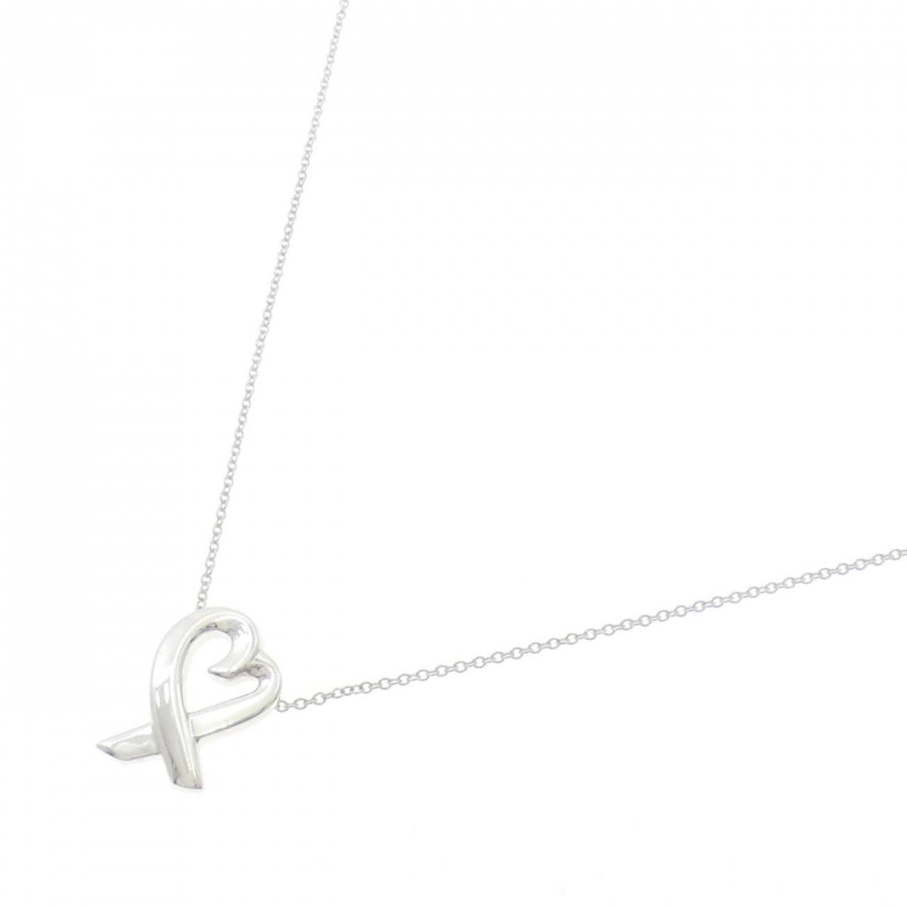 ティファニー ラビングハート スモール ネックレス