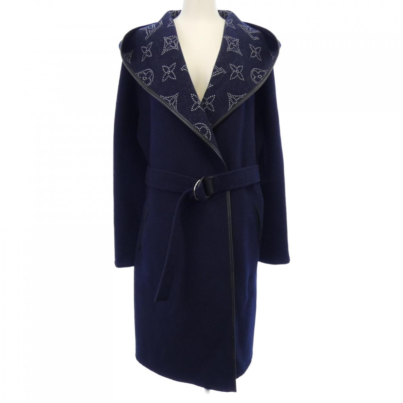 ルイヴィトン LOUIS VUITTON リバーシブルマヒナモノグラムラップコート FMCO09J54 コート