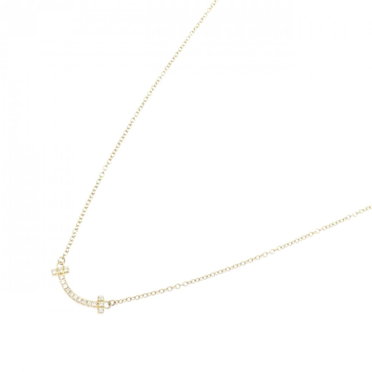 ティファニー Tスマイル ミニ ネックレス