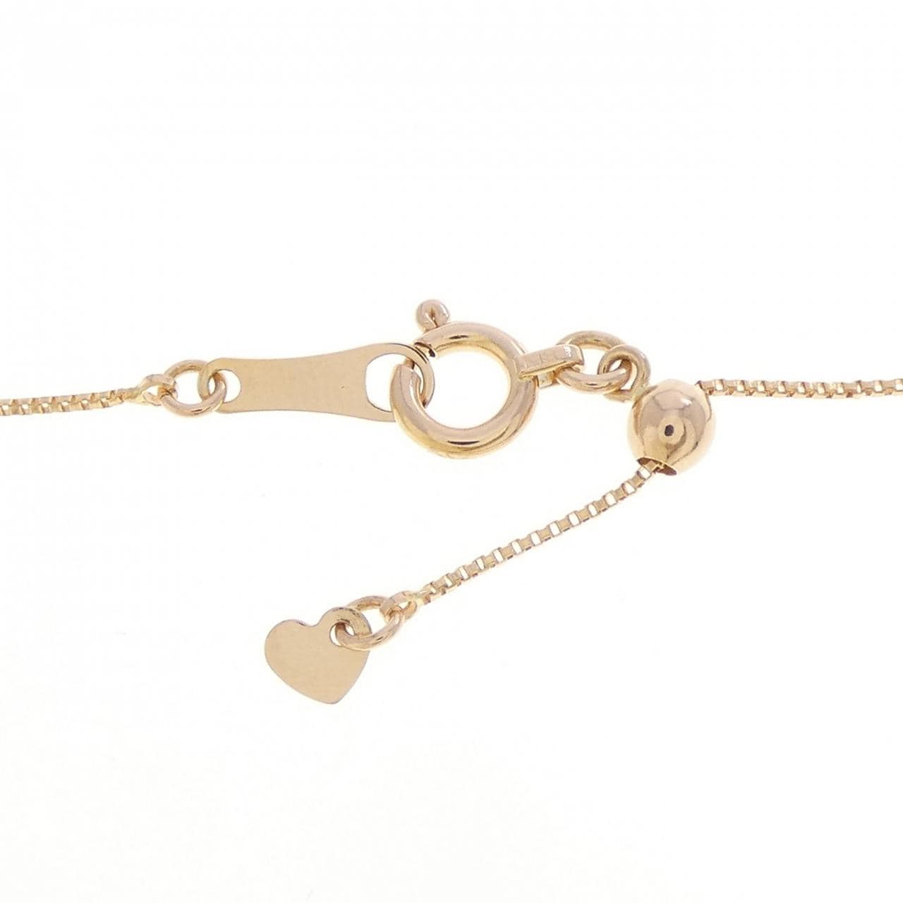 K18PG ダイヤモンド ネックレス 0.20CT