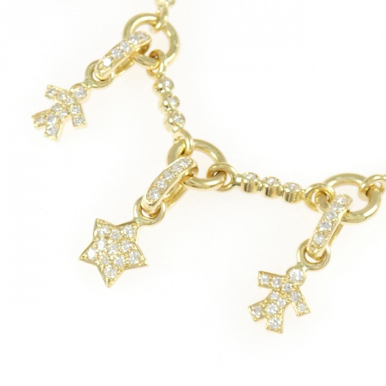 750YG ダイヤモンド ネックレス 2.10CT