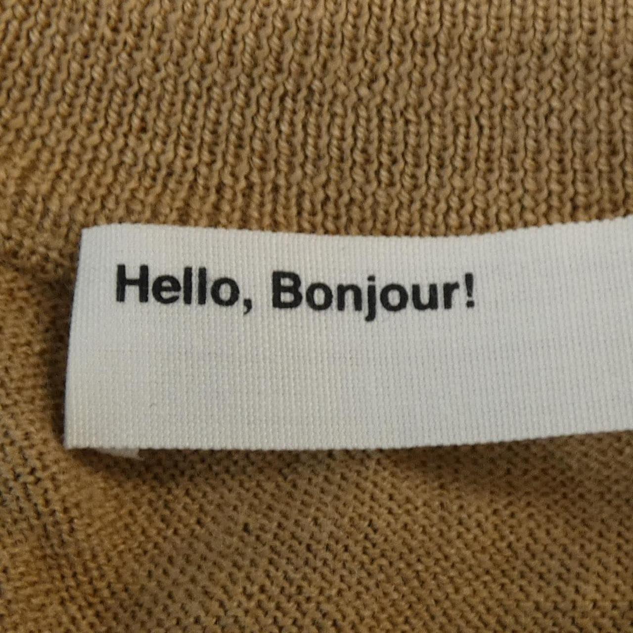 Hello,Bonjour! ニット