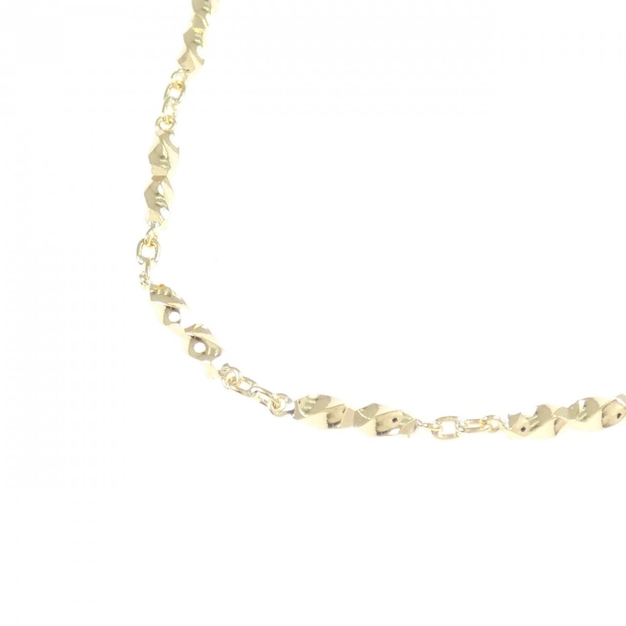 K18YG necklace