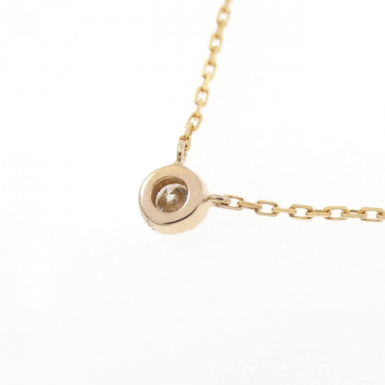 アガット ダイヤモンド ネックレス 0.07CT