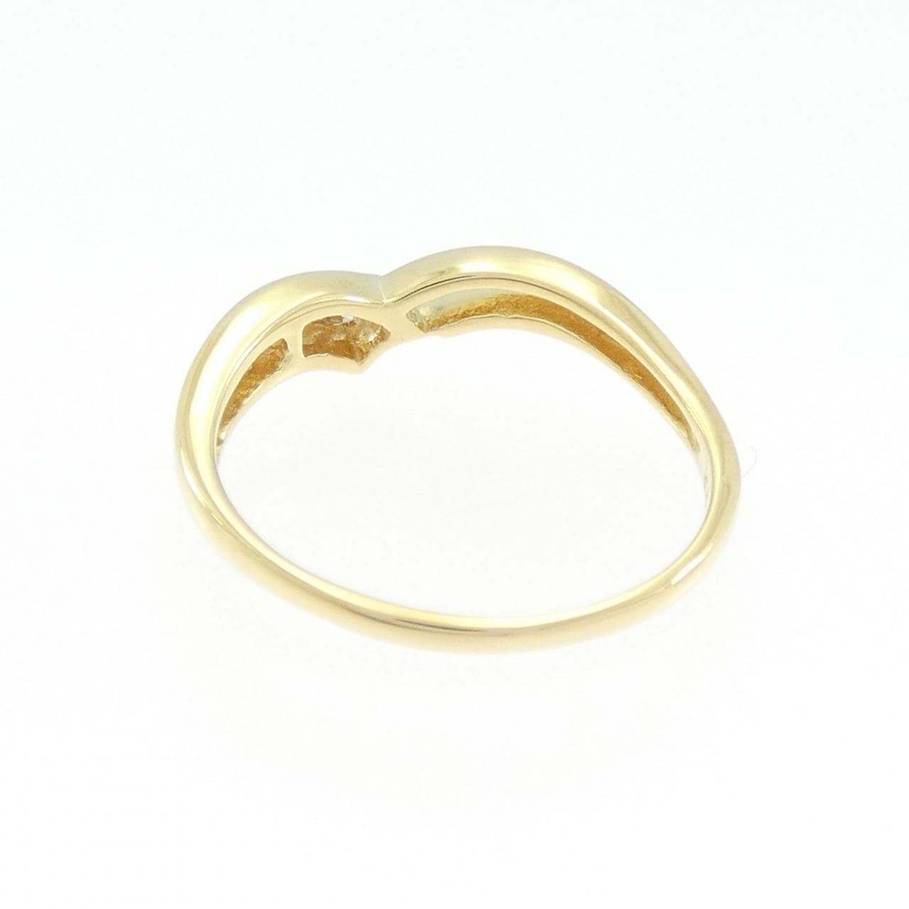 K18YG ダイヤモンド リング