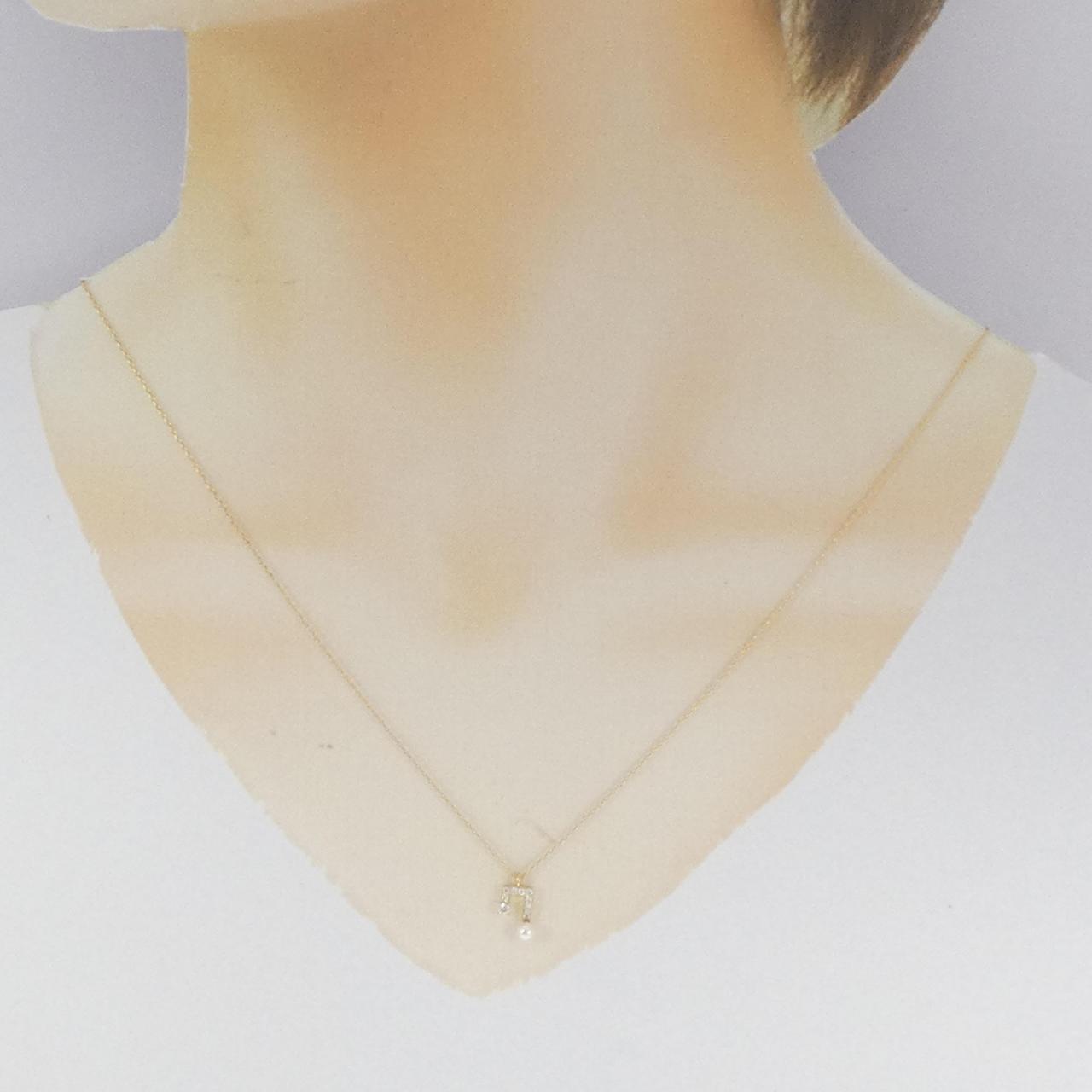 K18YG Akoya pearl necklace 3.2mm