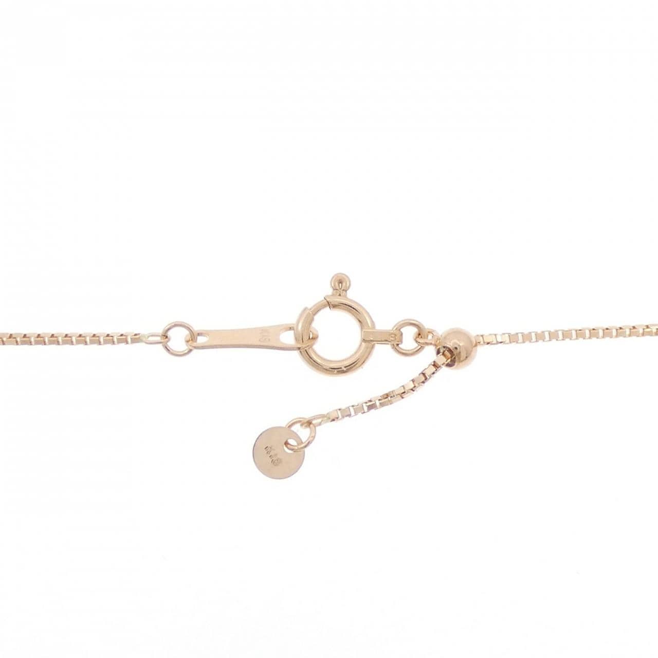K18PG ダイヤモンド ネックレス 0.30CT