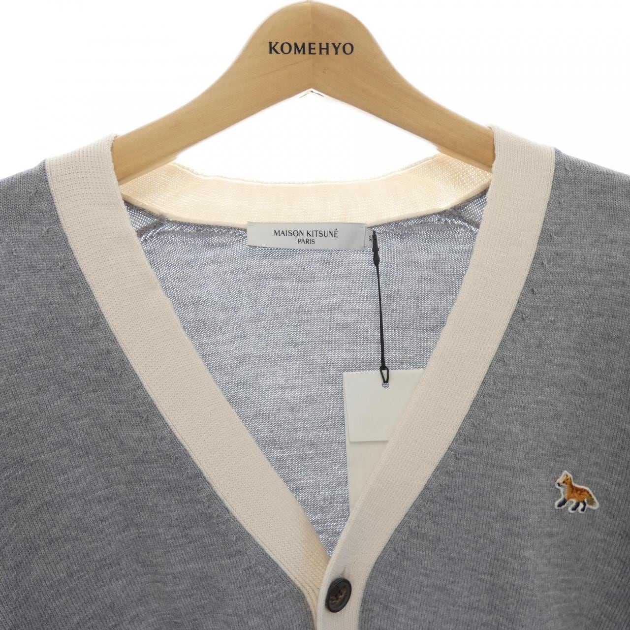 メゾンキツネ MAISON KITSUNE HU00542KT1036 カーディガン