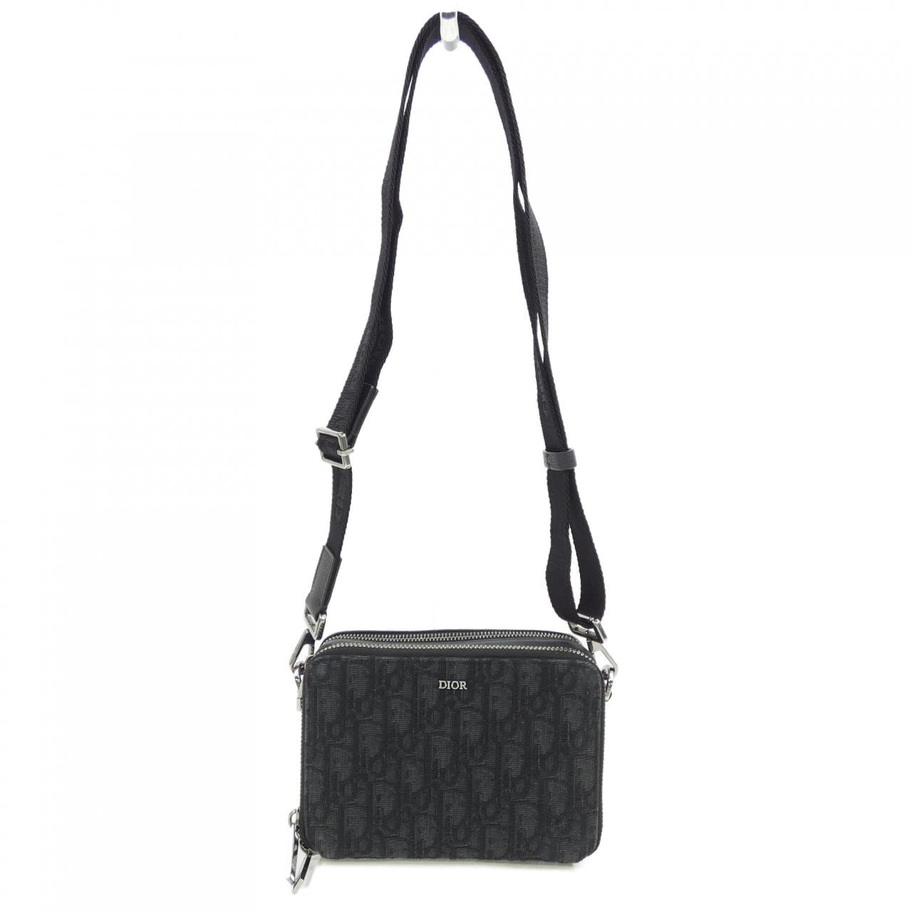 ディオール DIOR ストラップ付きジップポーチ オブリークジャカード 2OBBC119YSE BAG