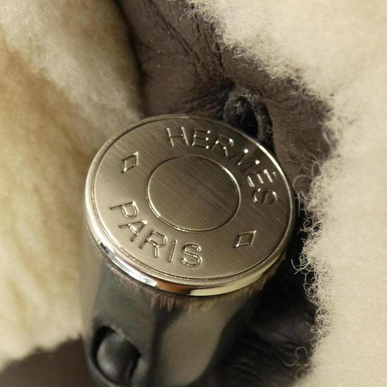 エルメス HERMES ムートンジャケット