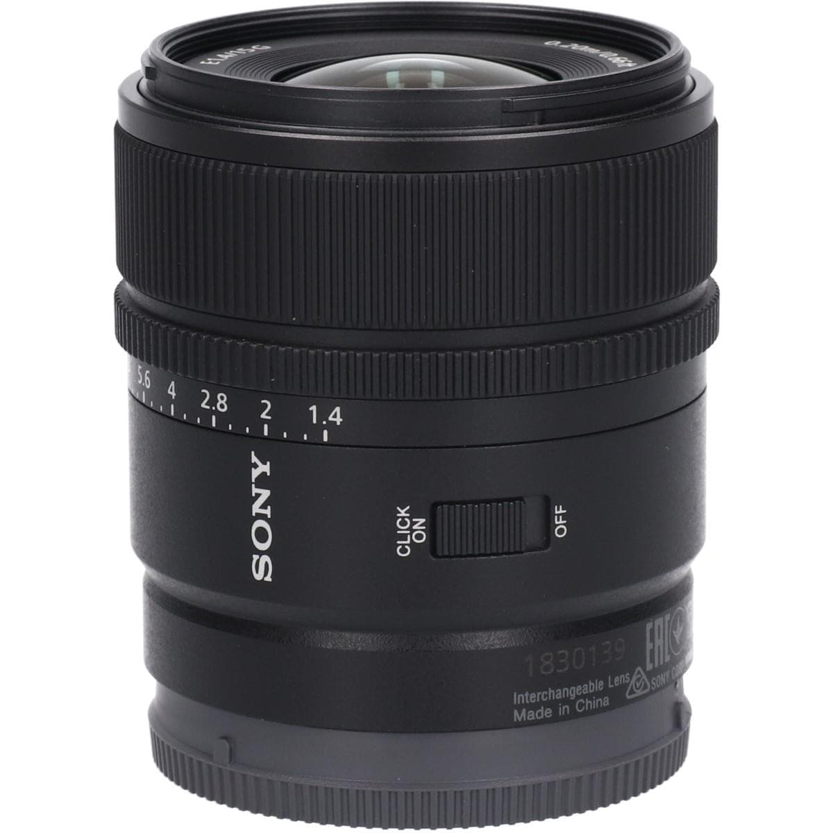 Ｅ１５ｍｍ　Ｆ１．４Ｇ（ＳＥＬ１５Ｆ１４Ｇ）
