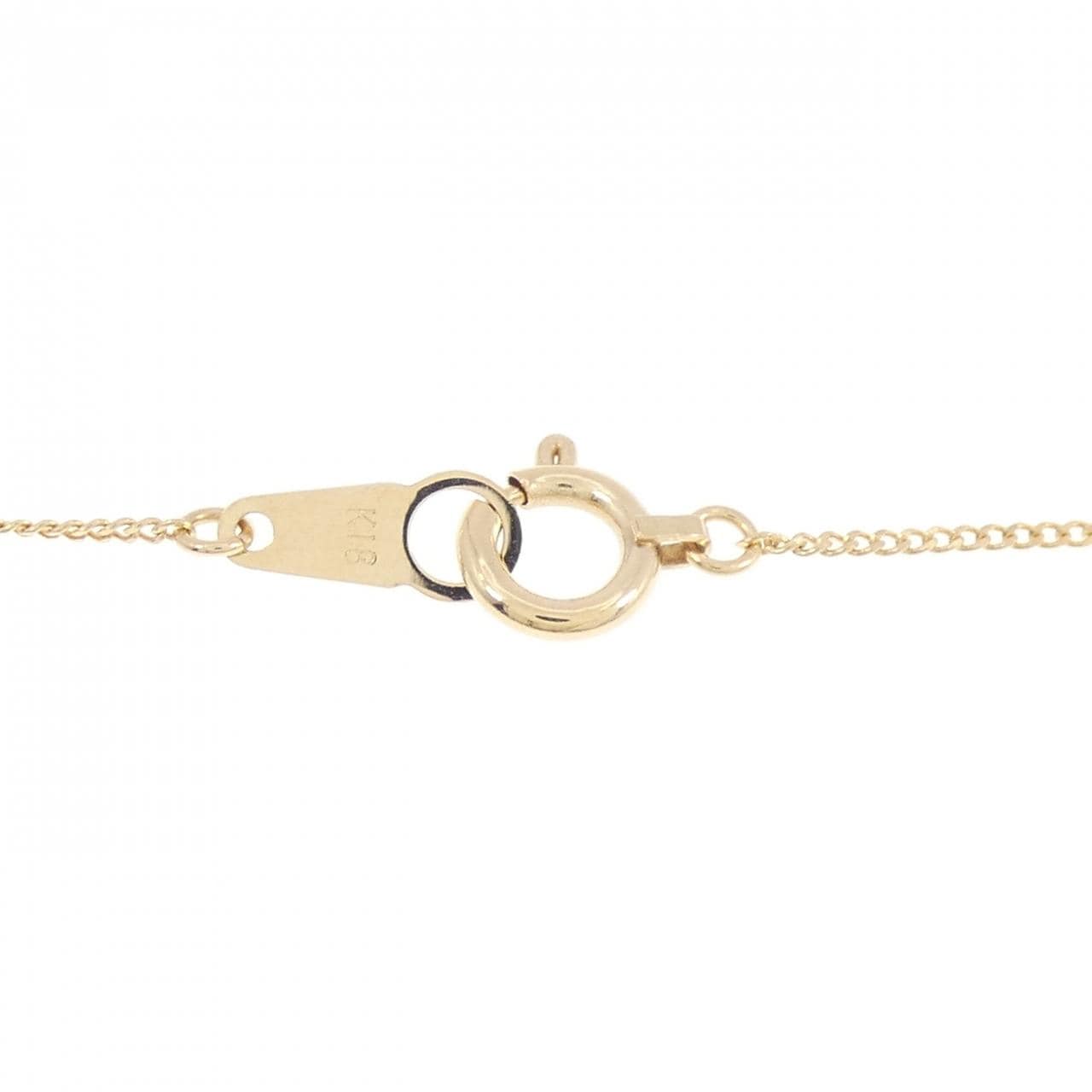 K18YG ハート ダイヤモンド ネックレス 0.11CT