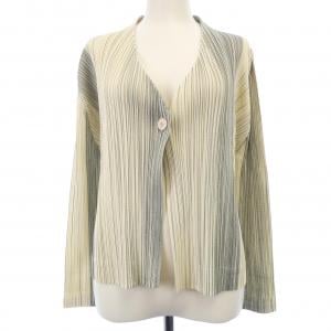 プリーツプリーズ PLEATS PLEASE 2018 グラデーションストライプ PP83-JD672 7573091 カーディガン
