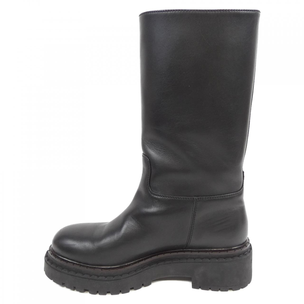 プラダ PRADA トライアングルロゴ 1U635N ロングブーツ