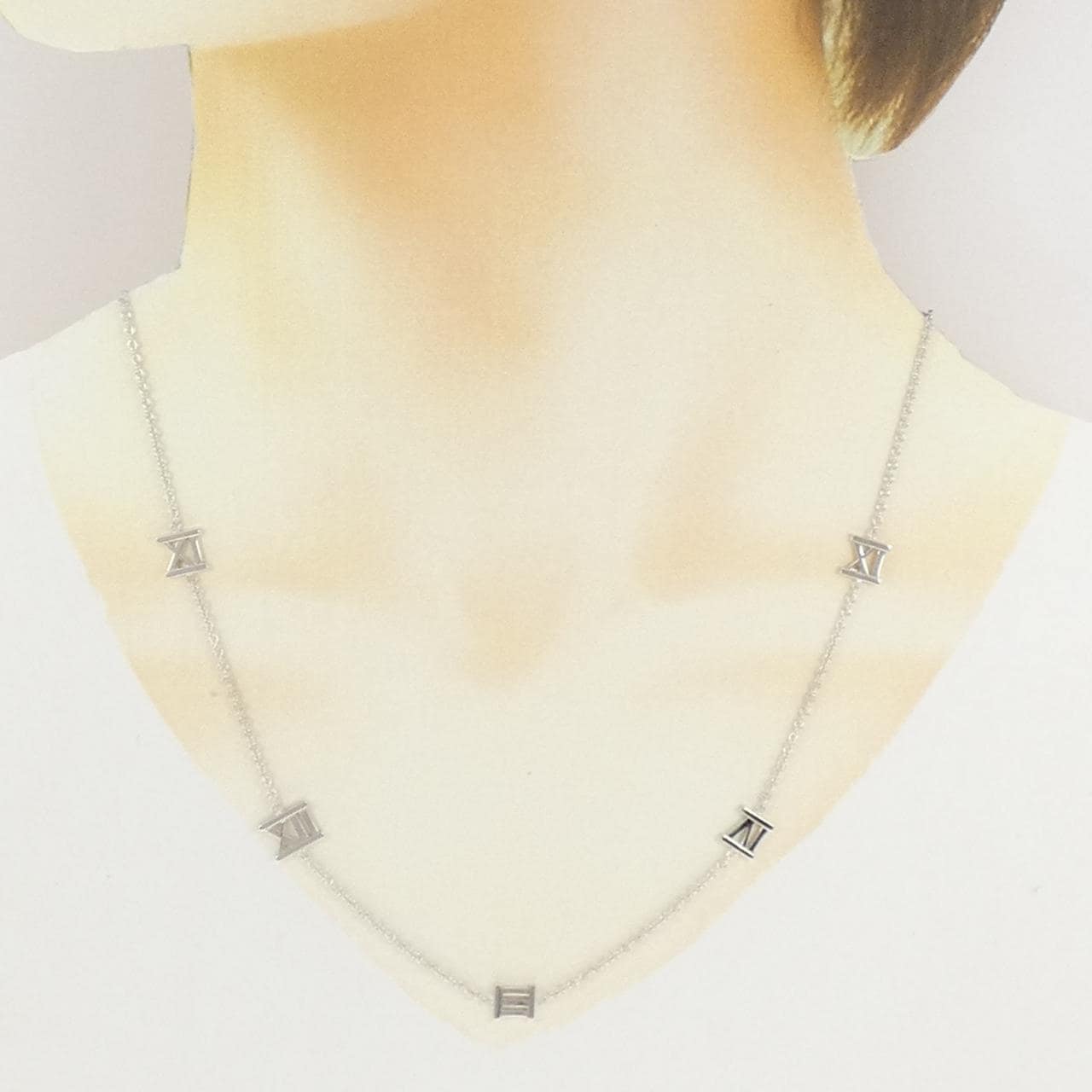 ティファニー アトラス オープンニューメタリック ネックレス