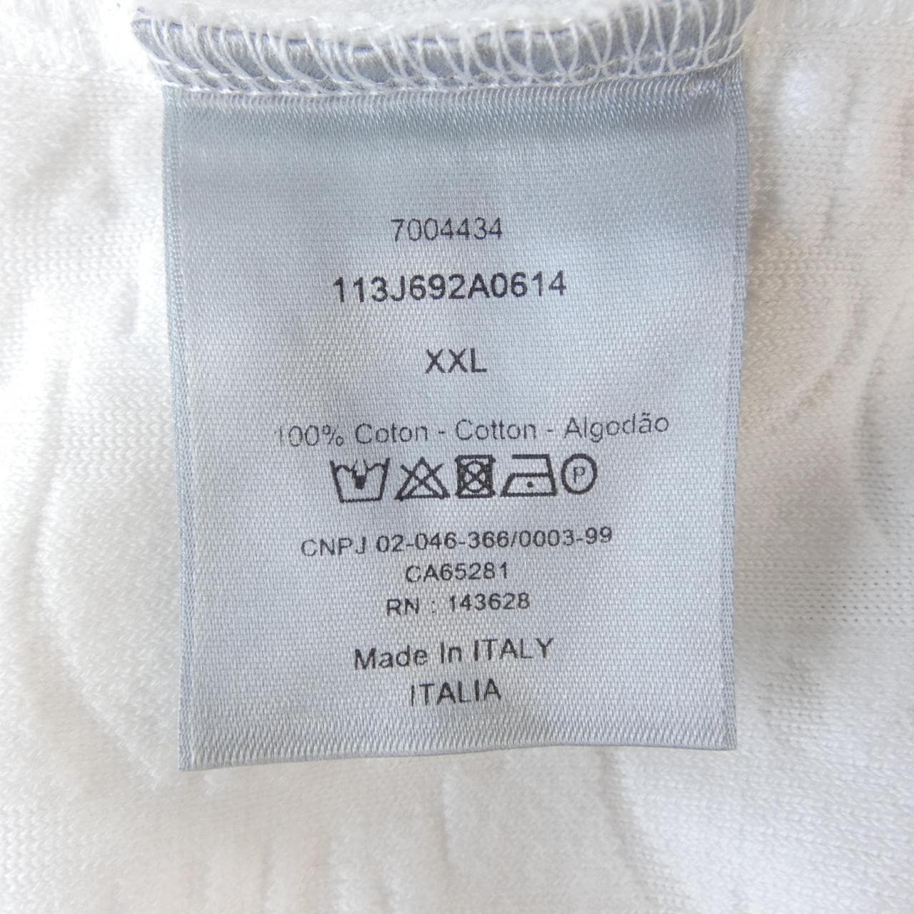 ディオール DIOR ディオールオブリークテリーコットンジャガード　OBLIQUE 113J692A0614 Tシャツ