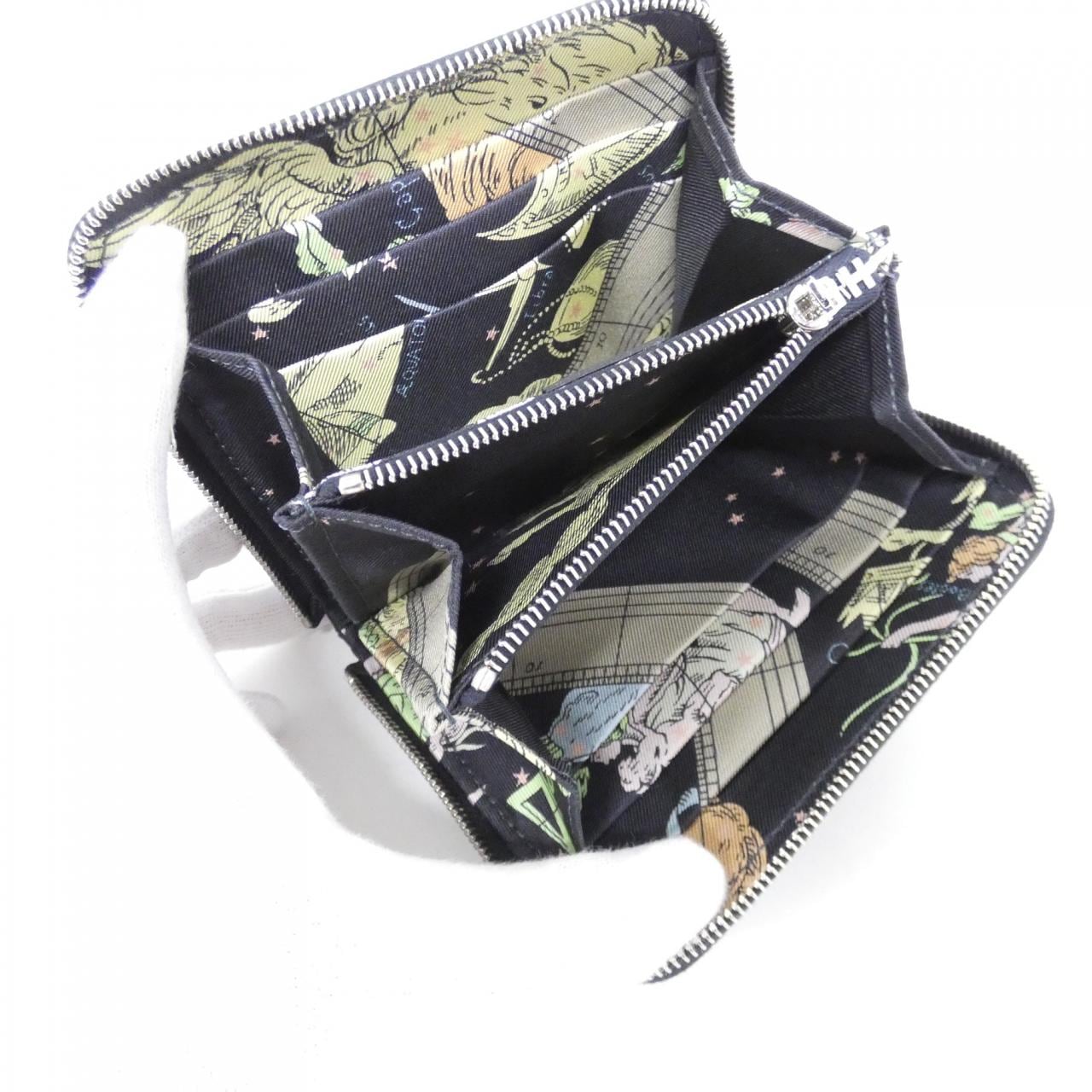 エルメス ZODIAQUE シルク イン コンパクト 087542CK 財布