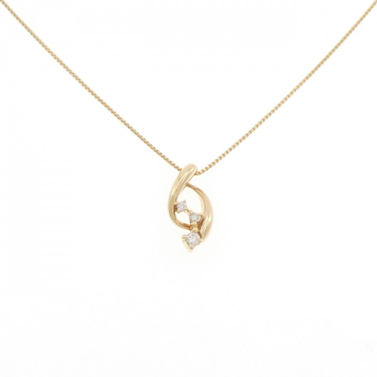 WISP ダイヤモンド ネックレス 0.06CT
