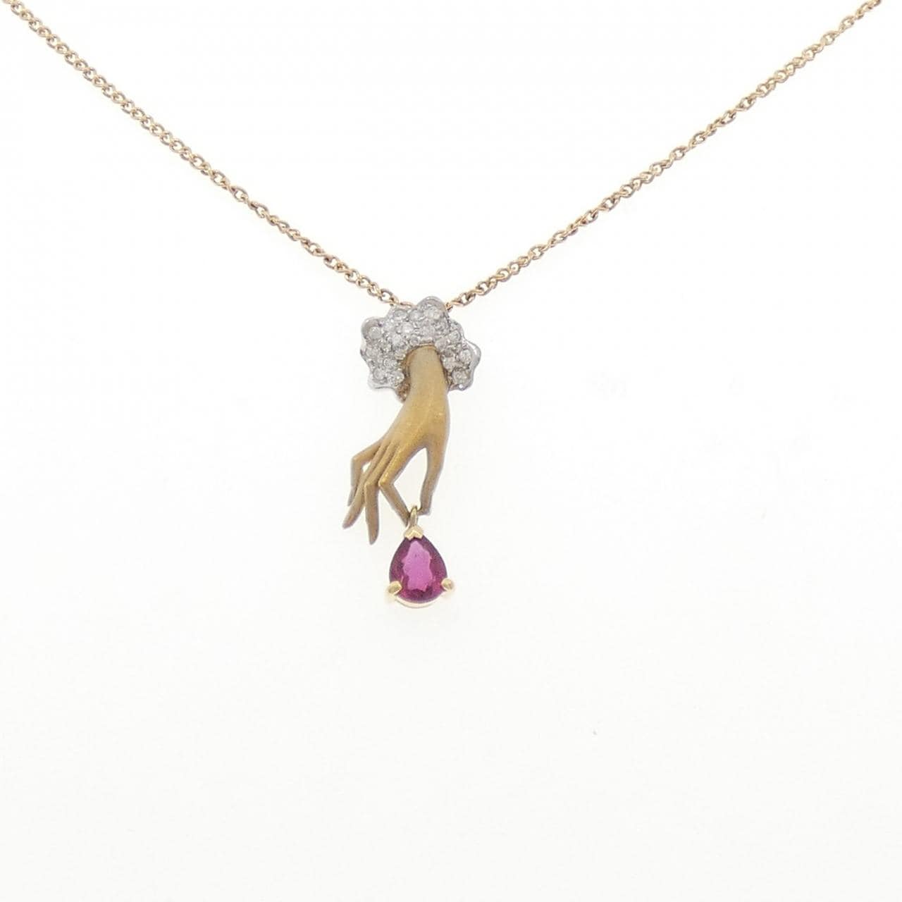 カレライカレラ ルビー ネックレス