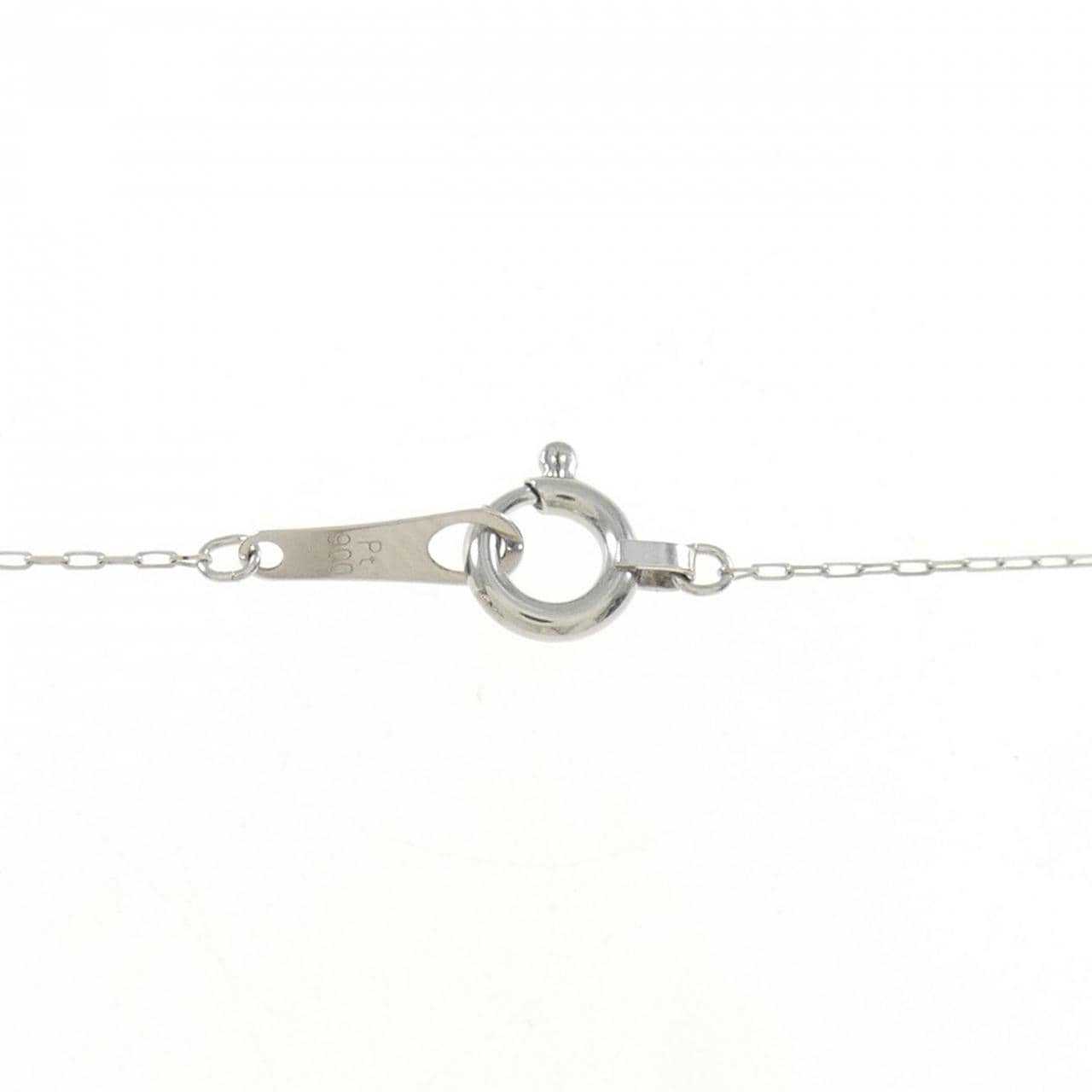 【新品】PT900 ダイヤモンド ネックレス 0.08CT