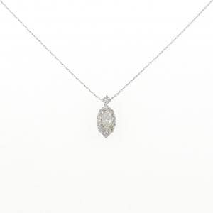 【新品】PT900/PT850 ダイヤモンド ネックレス 0.20CT