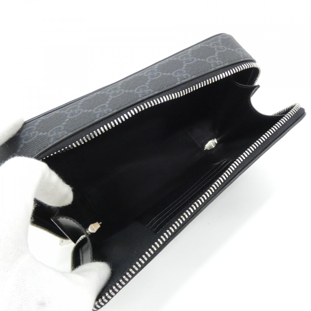 【新品】グッチ GG BLACK 792456 FADJA ショルダーバッグ