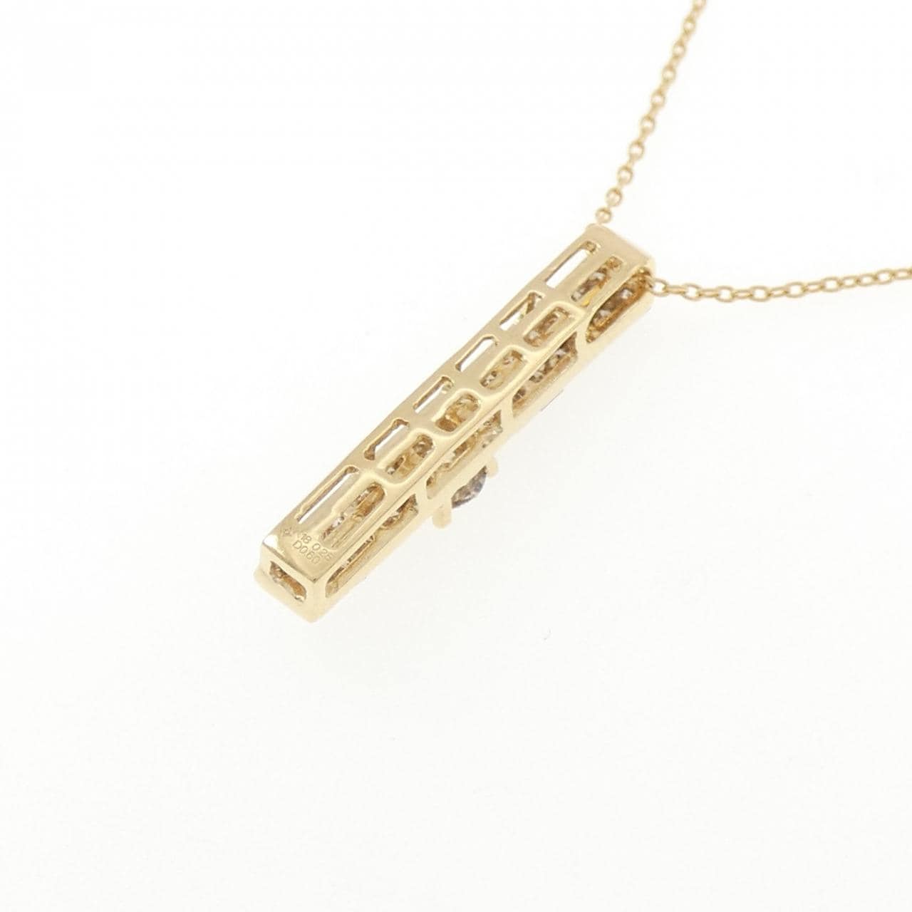 ジーエスティービー ダイヤモンド ネックレス 0.25CT
