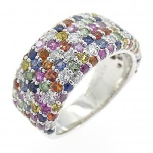 ポンテヴェキオ サファイヤ リング 2.04CT