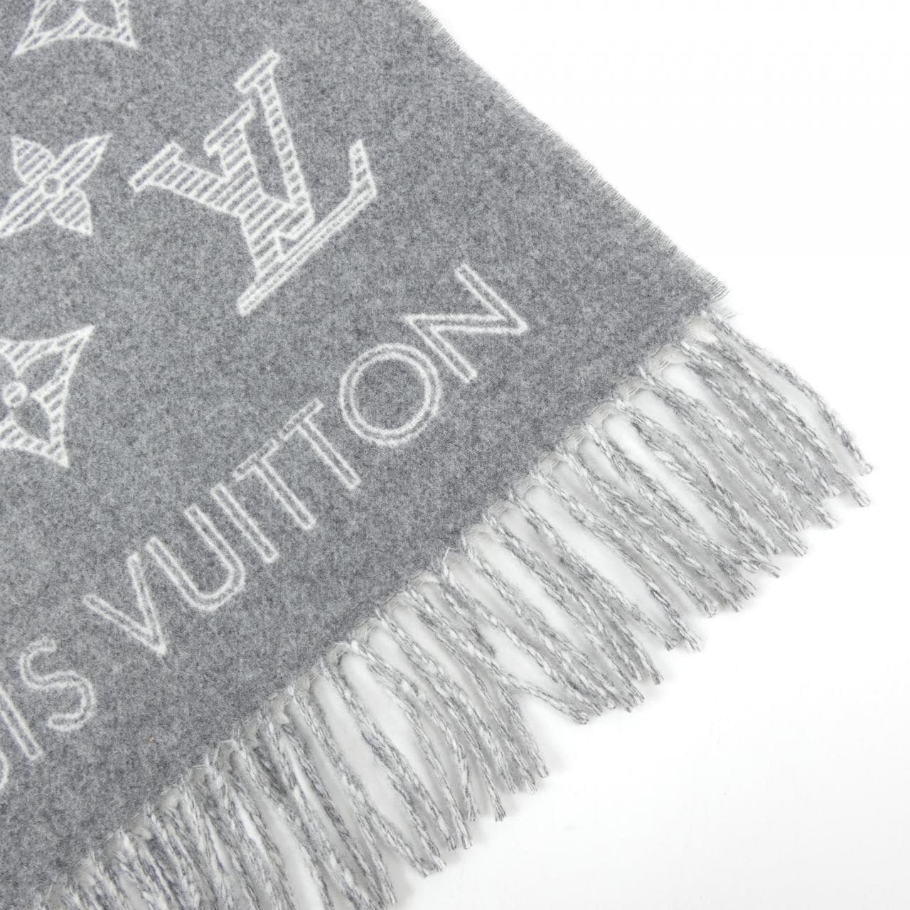 ルイヴィトン LOUIS VUITTON モノグラム シャドウ M79126 MUFFLER