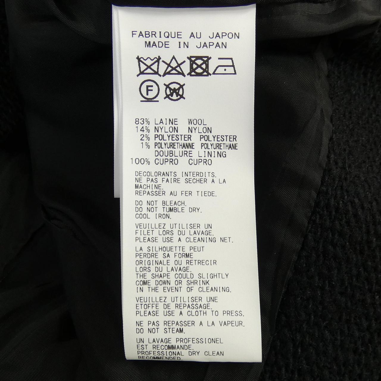 ヨウジヤマモト YOHJI YAMAMOTO FE-J40-121 ジャケット