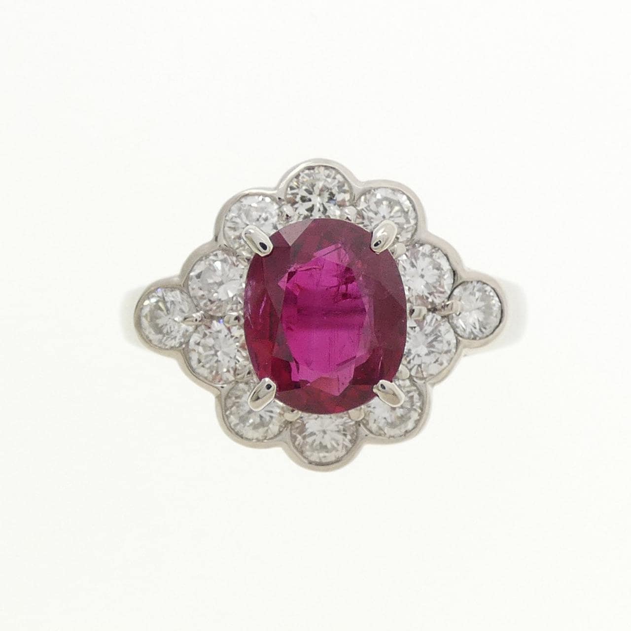 PT900 ルビー リング 1.64CT