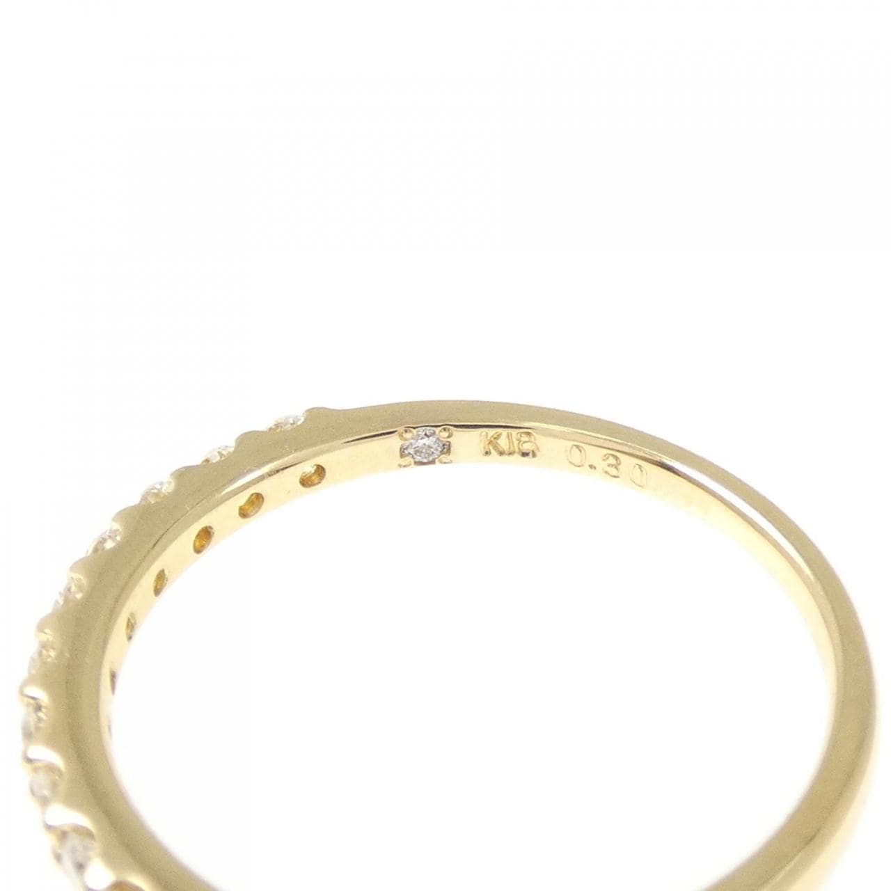 K18YG ダイヤモンド リング 0.30CT
