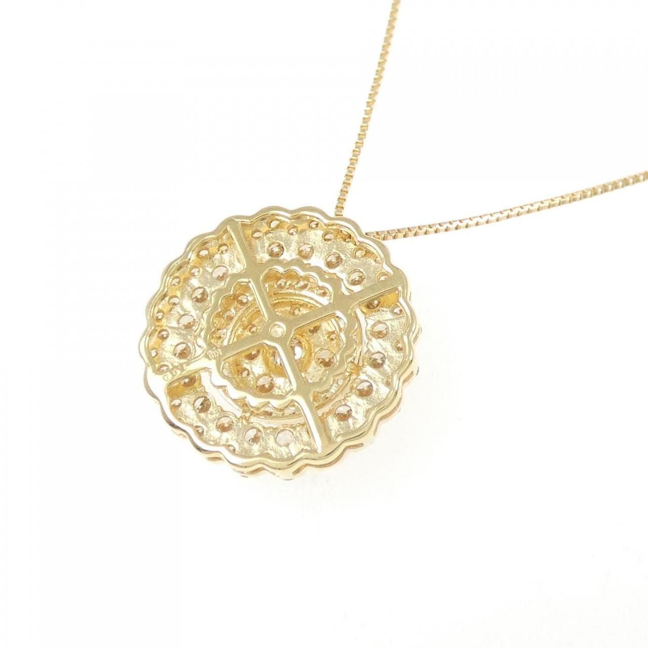 K18YG ダイヤモンド ネックレス 1.00CT