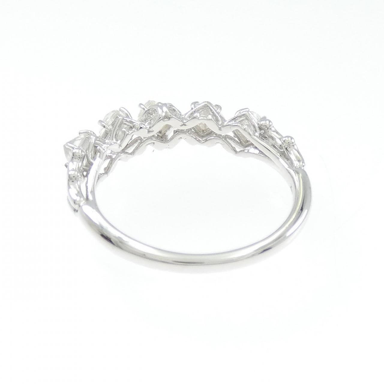 K18WG ダイヤモンド リング 0.50CT