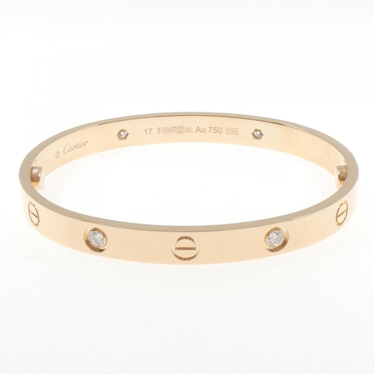 カルティエ ラブブレスレット 4P