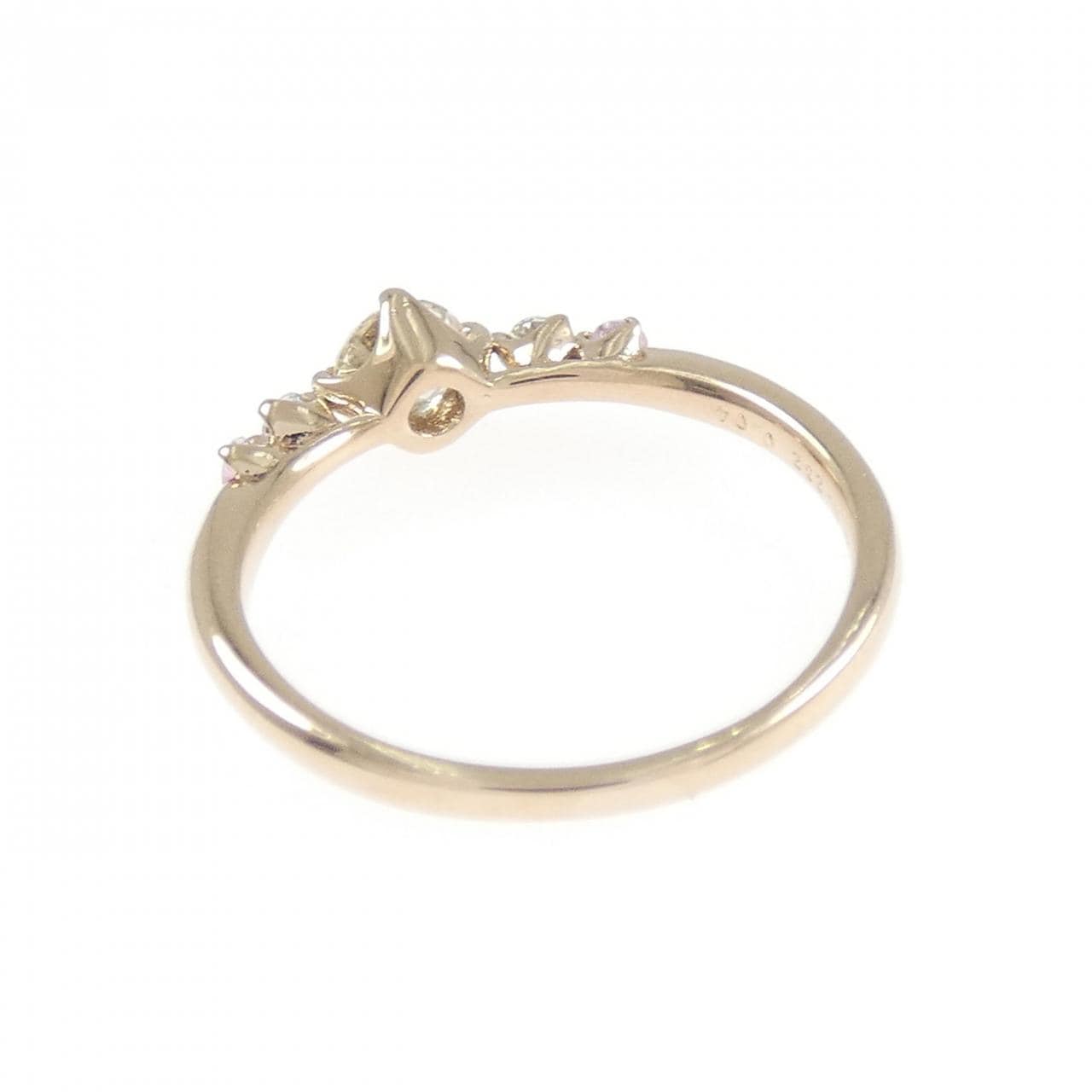 K18PG サファイヤ リング