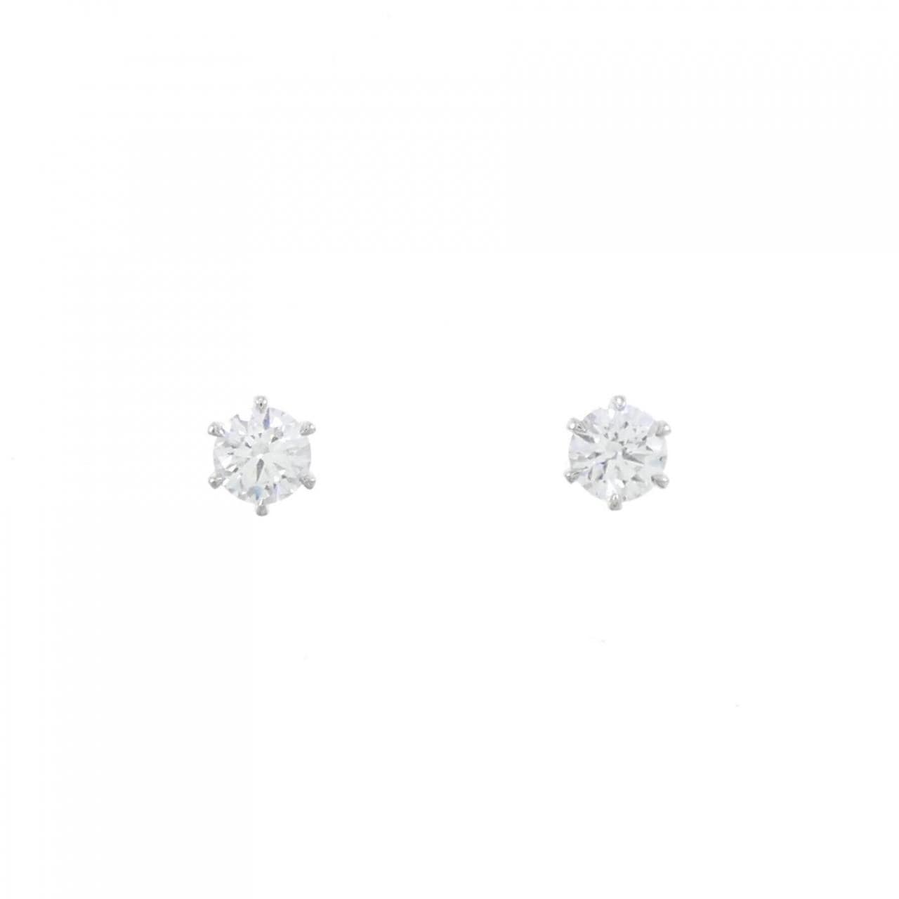 [Remake] Diamond earrings 0.210CT 0.211CT D SI1 EXT H&C