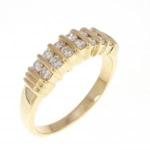 K18YG ダイヤモンド リング 0.30CT